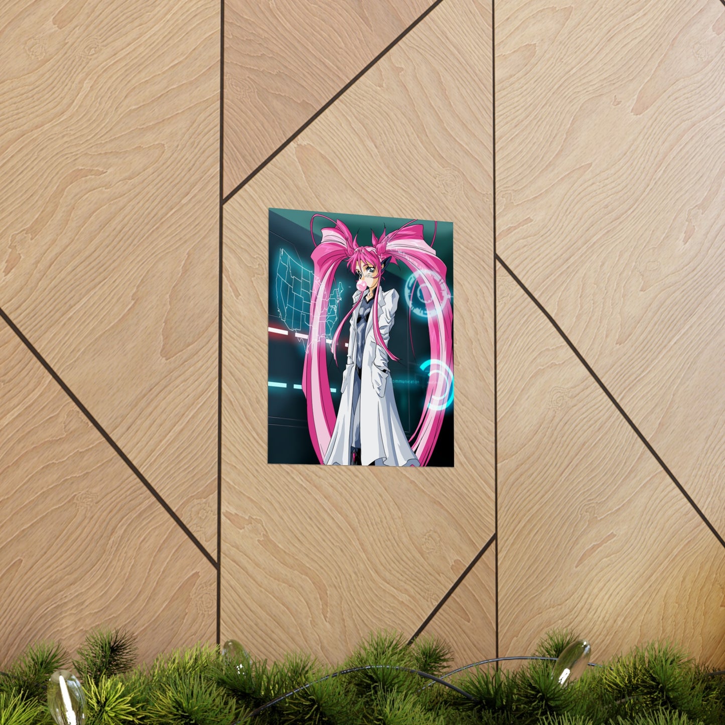 Yuimei definitely not plotting world domination Premium Matte Vertical Poster