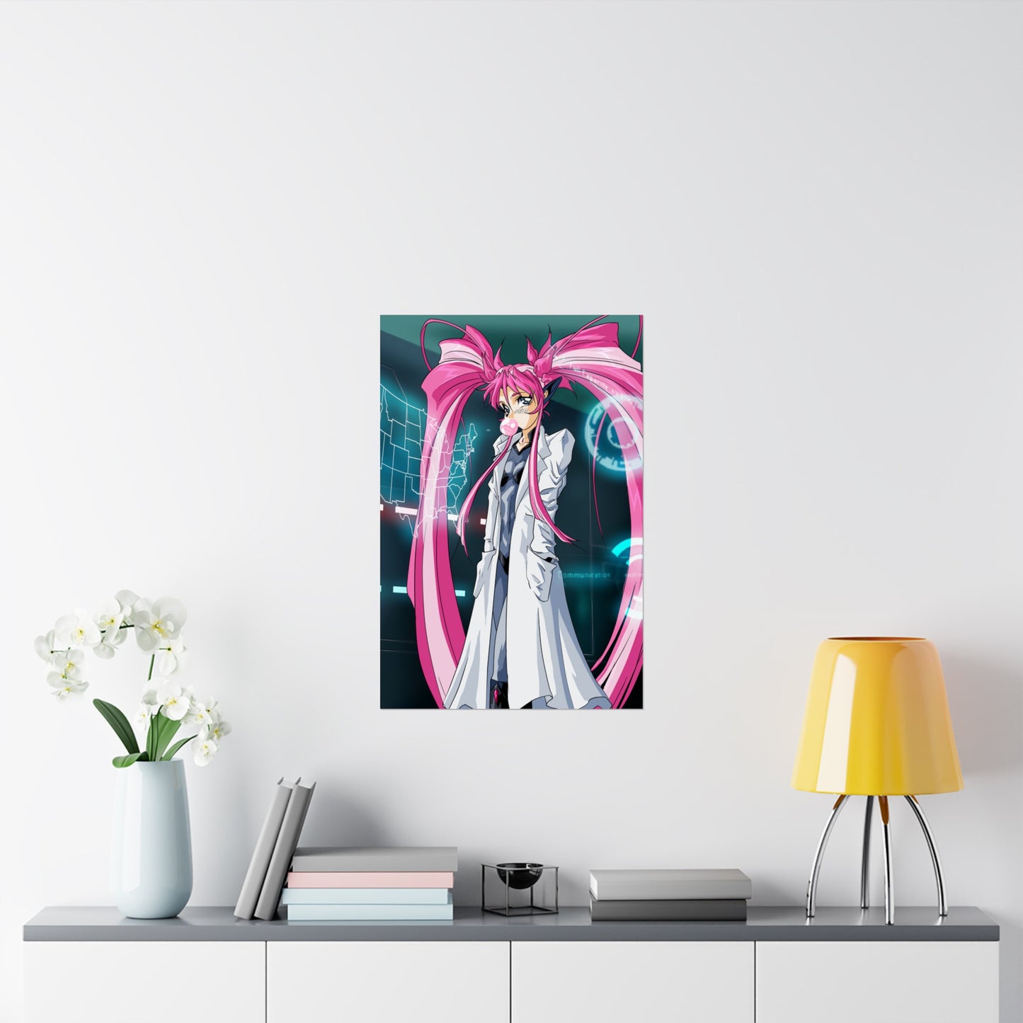 Yuimei definitely not plotting world domination Premium Matte Vertical Poster