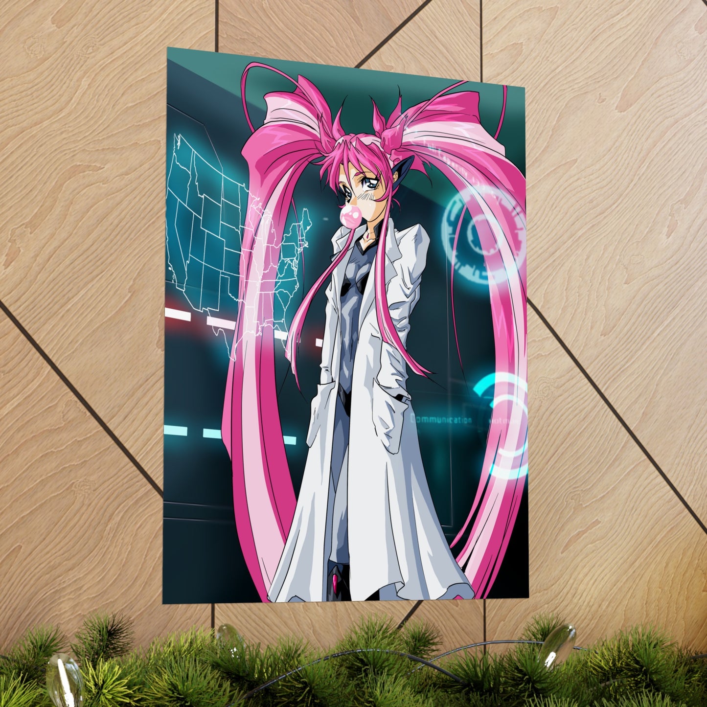 Yuimei definitely not plotting world domination Premium Matte Vertical Poster