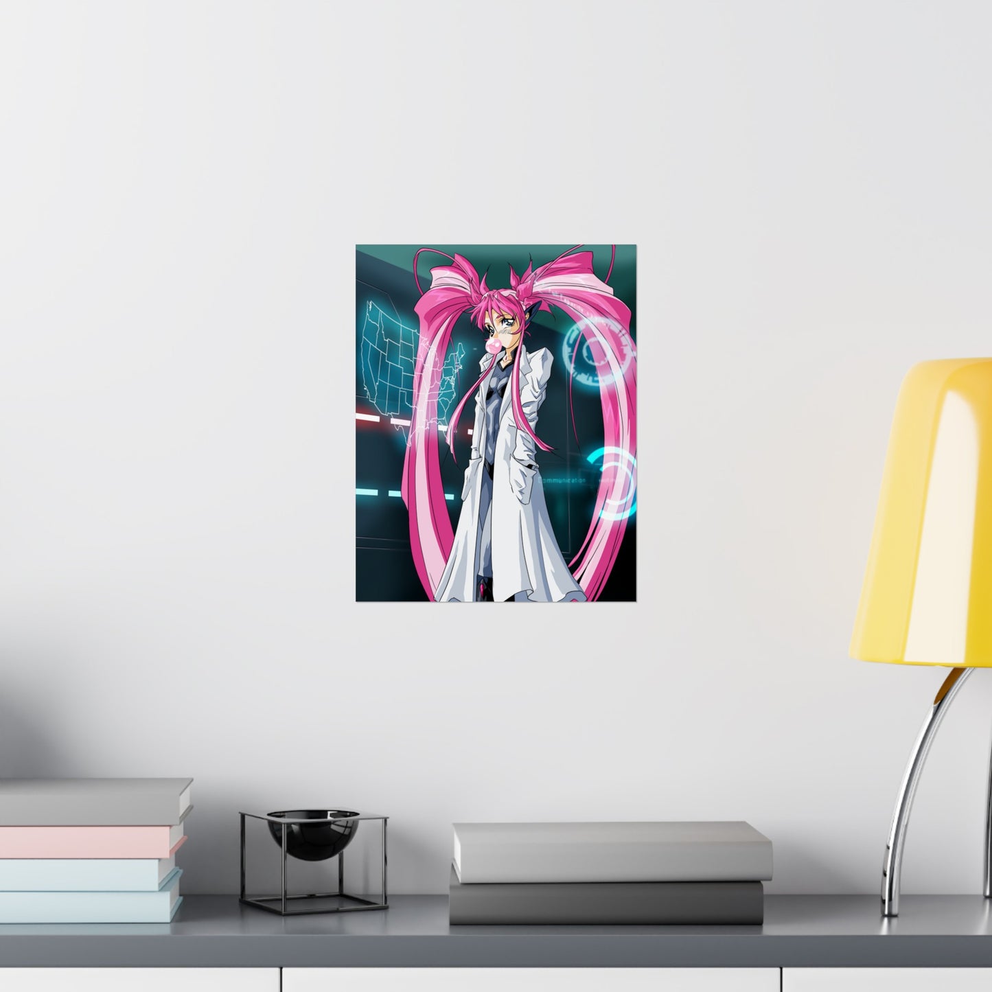 Yuimei definitely not plotting world domination Premium Matte Vertical Poster