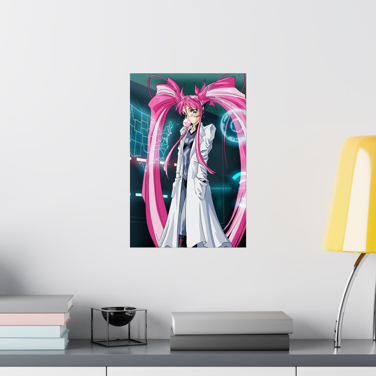 Yuimei definitely not plotting world domination Premium Matte Vertical Poster