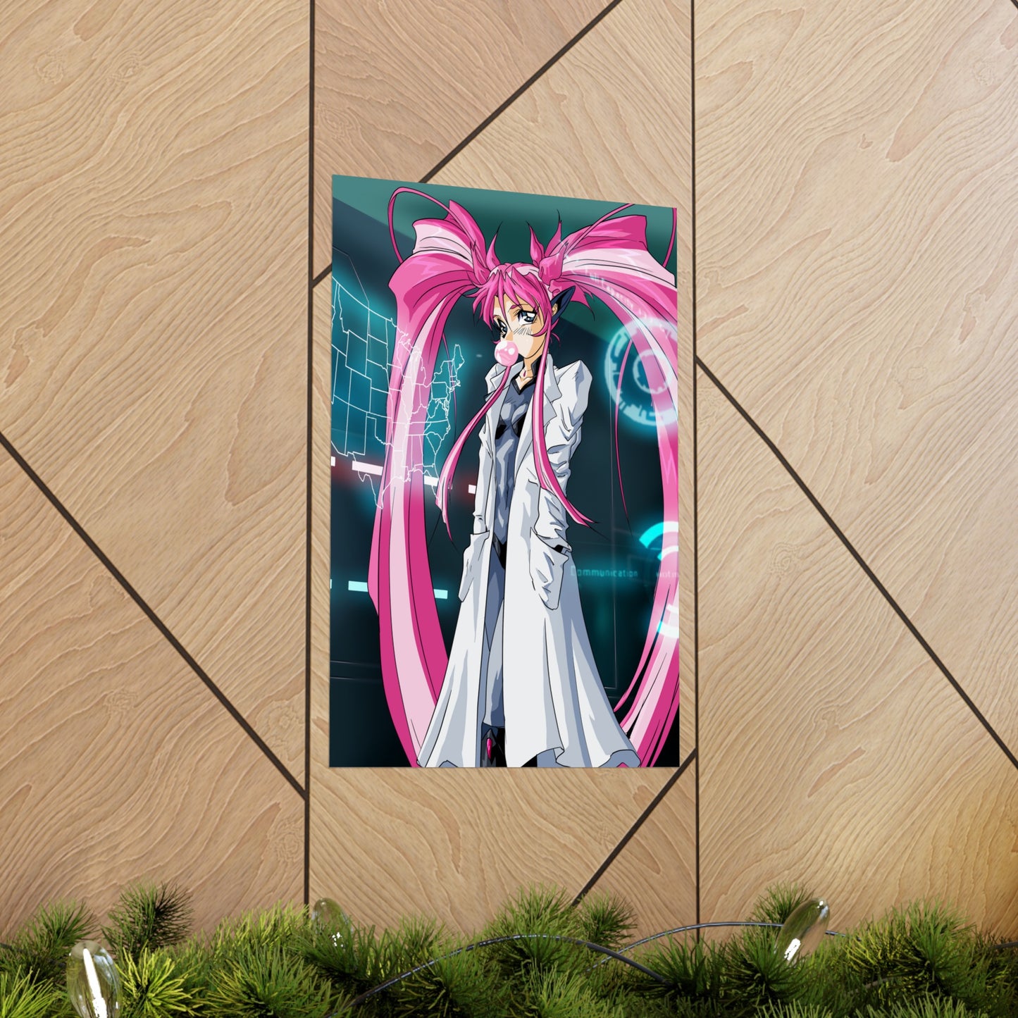 Yuimei definitely not plotting world domination Premium Matte Vertical Poster