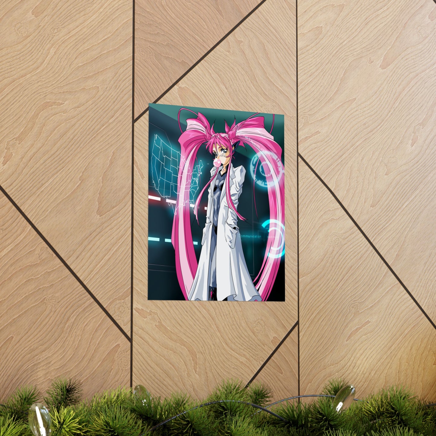 Yuimei definitely not plotting world domination Premium Matte Vertical Poster