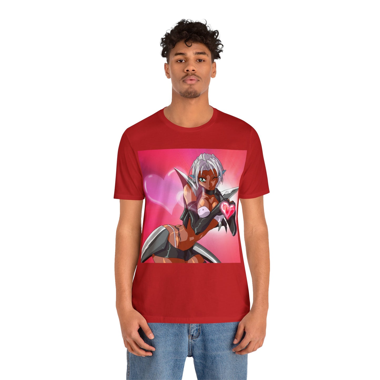 Valentine Misha hearts T-shirt