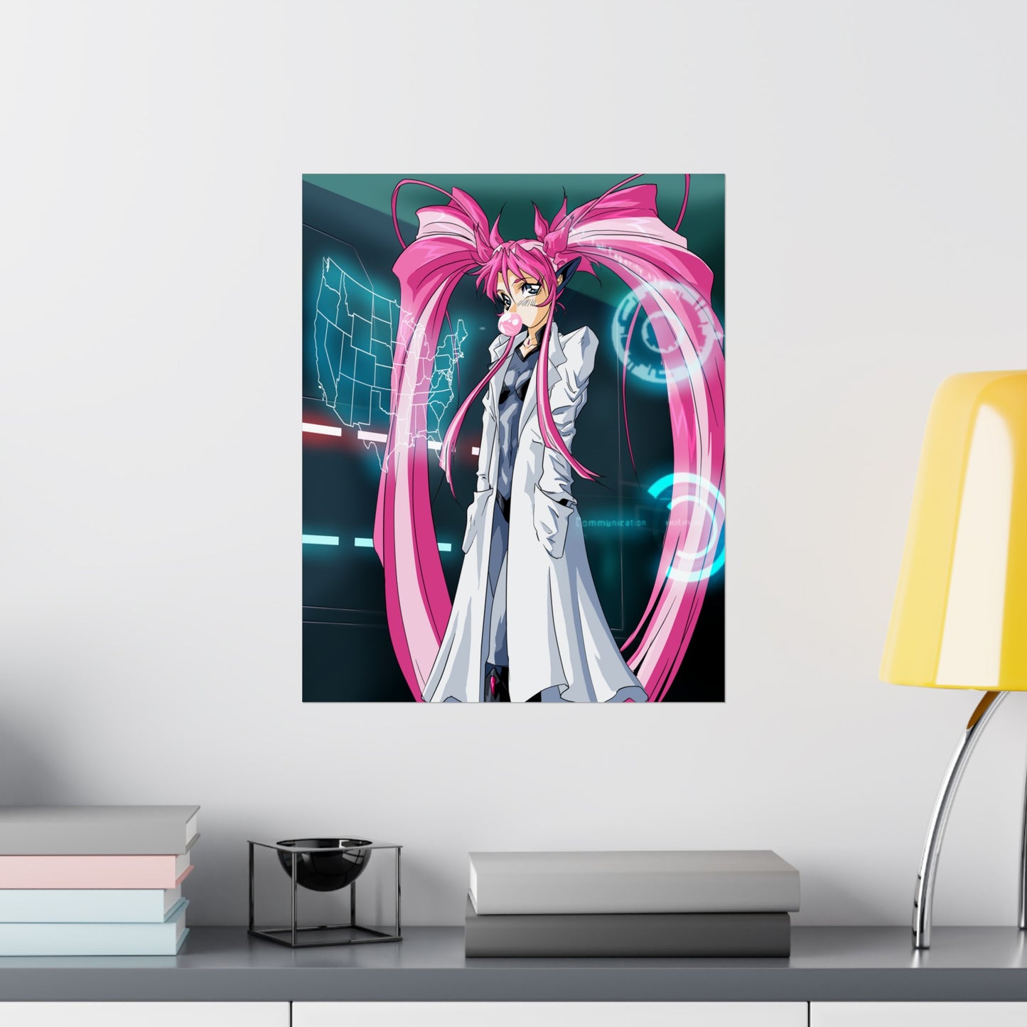 Yuimei definitely not plotting world domination Premium Matte Vertical Poster