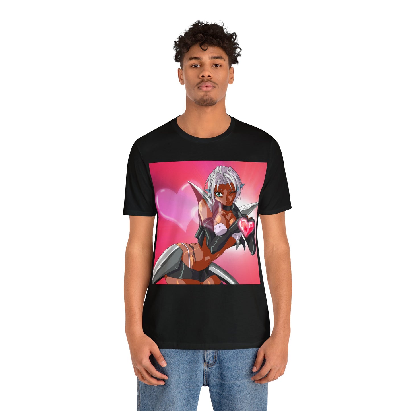 Valentine Misha hearts T-shirt