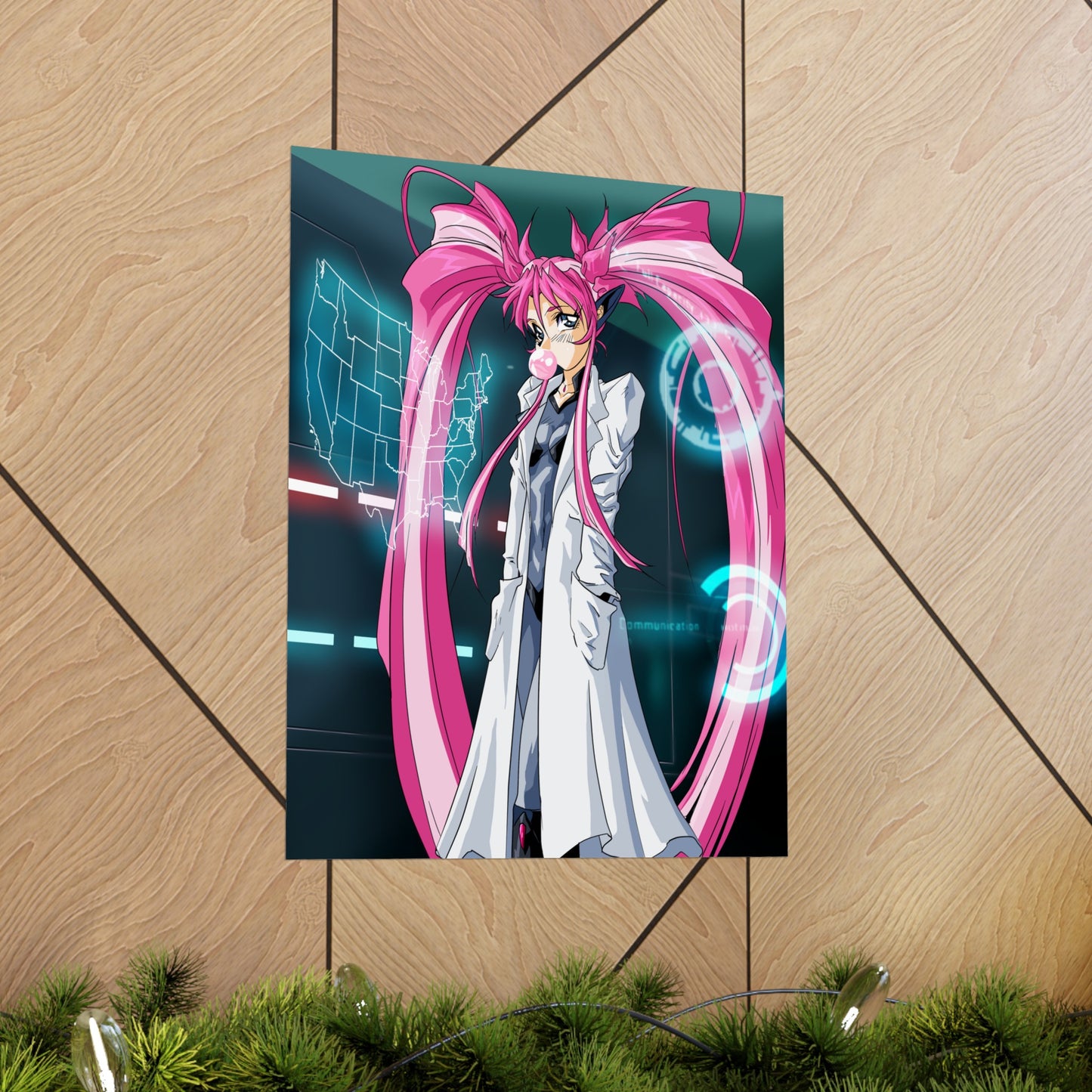 Yuimei definitely not plotting world domination Premium Matte Vertical Poster