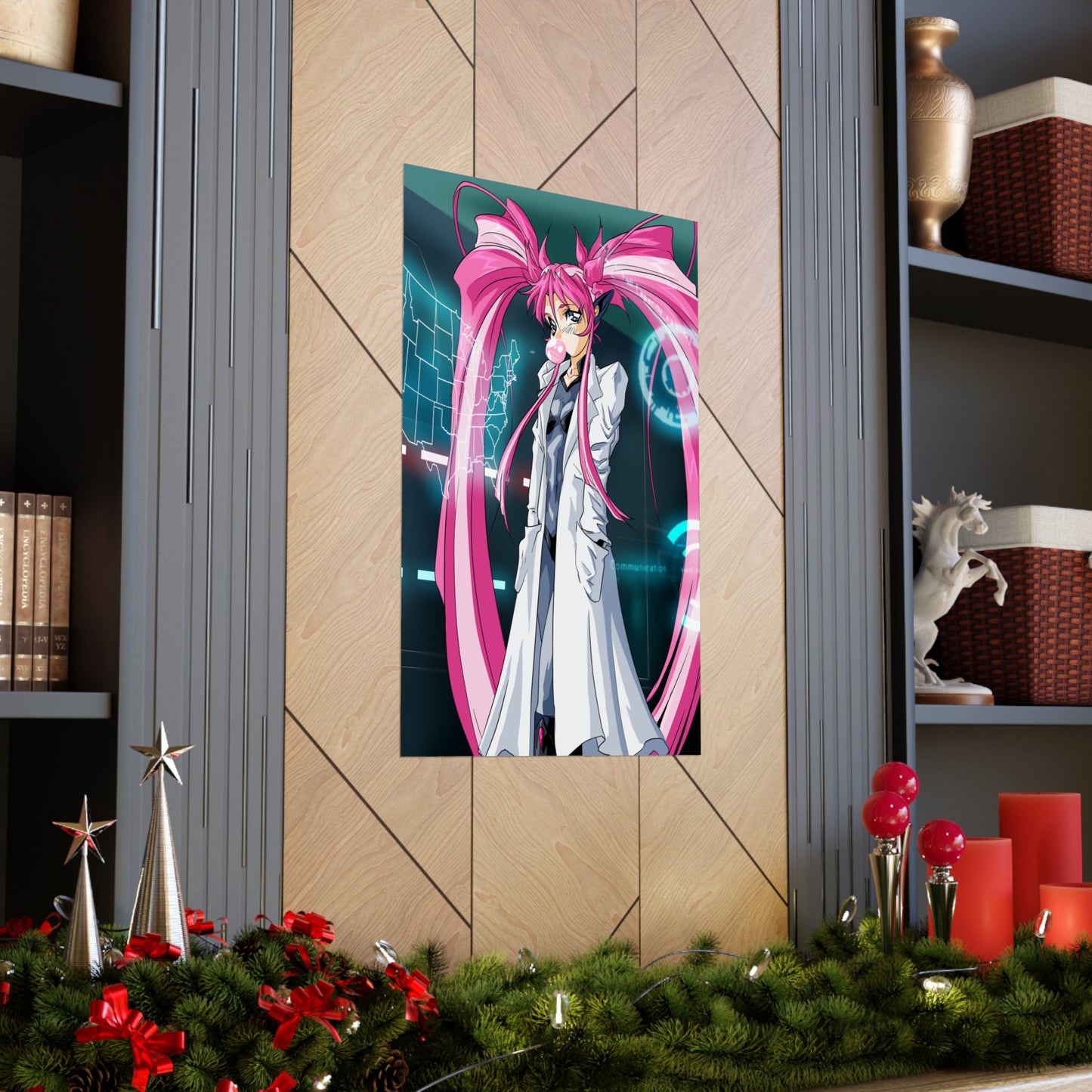 Yuimei definitely not plotting world domination Premium Matte Vertical Poster