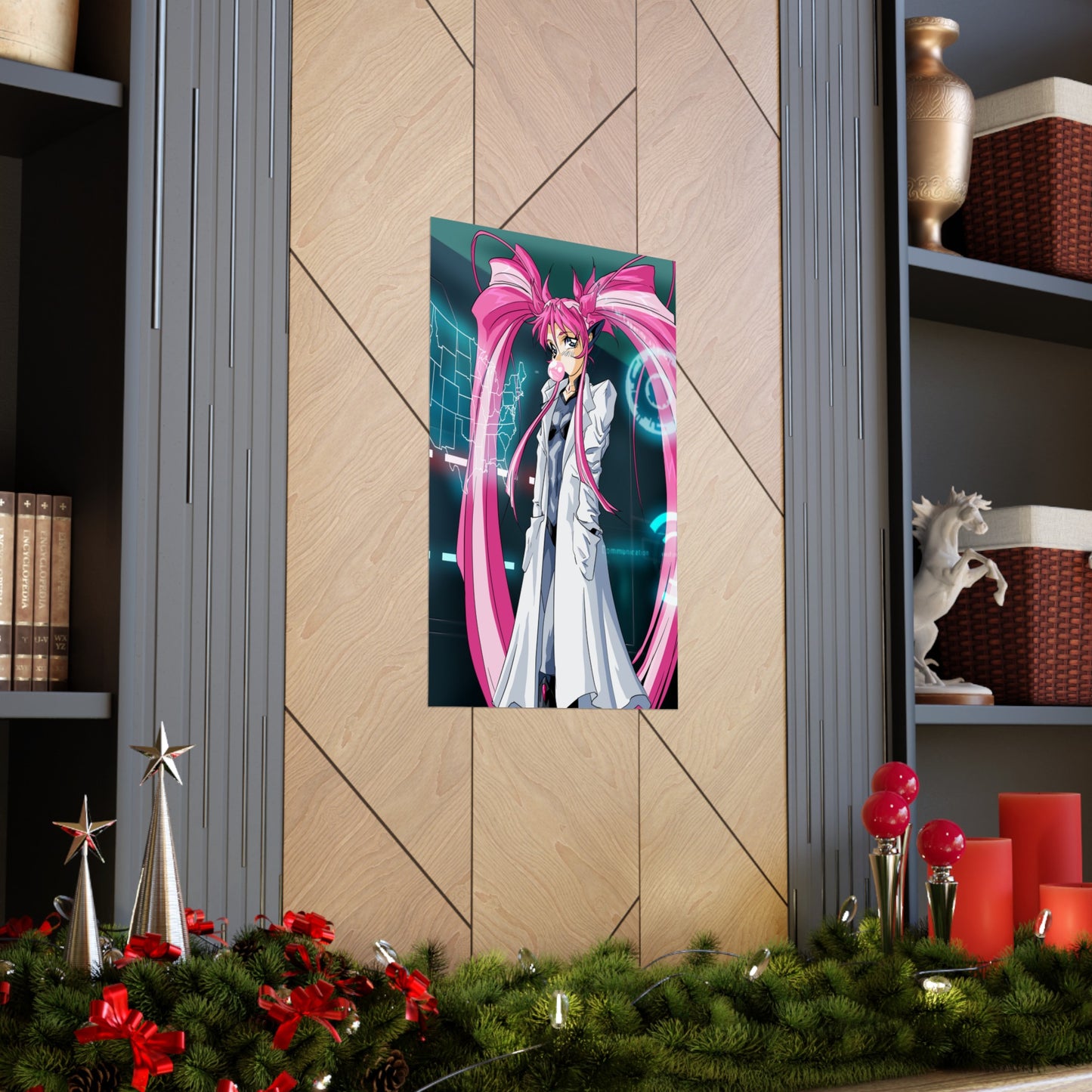 Yuimei definitely not plotting world domination Premium Matte Vertical Poster
