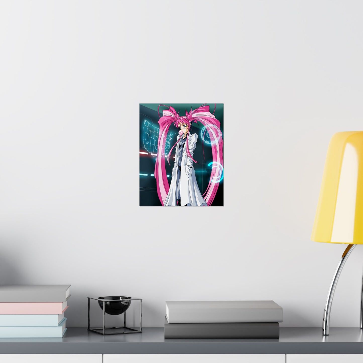 Yuimei definitely not plotting world domination Premium Matte Vertical Poster