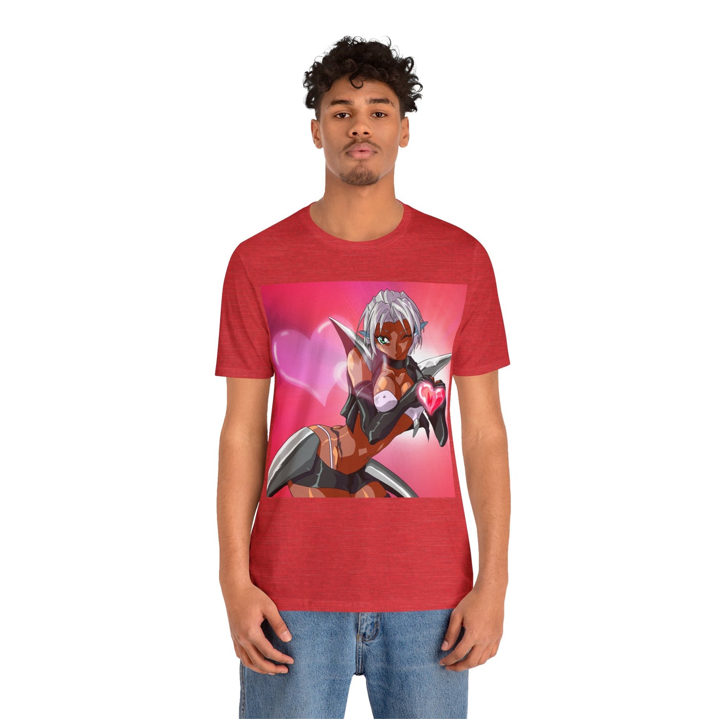 Valentine Misha hearts T-shirt