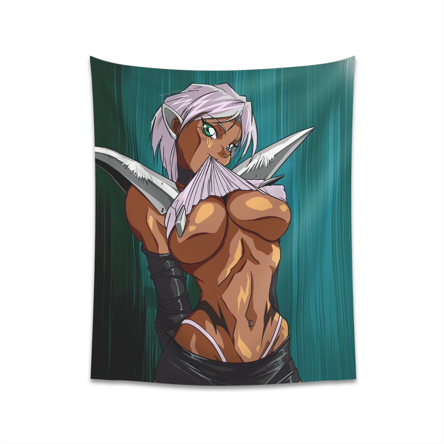 Misha sexy flirting tapestry