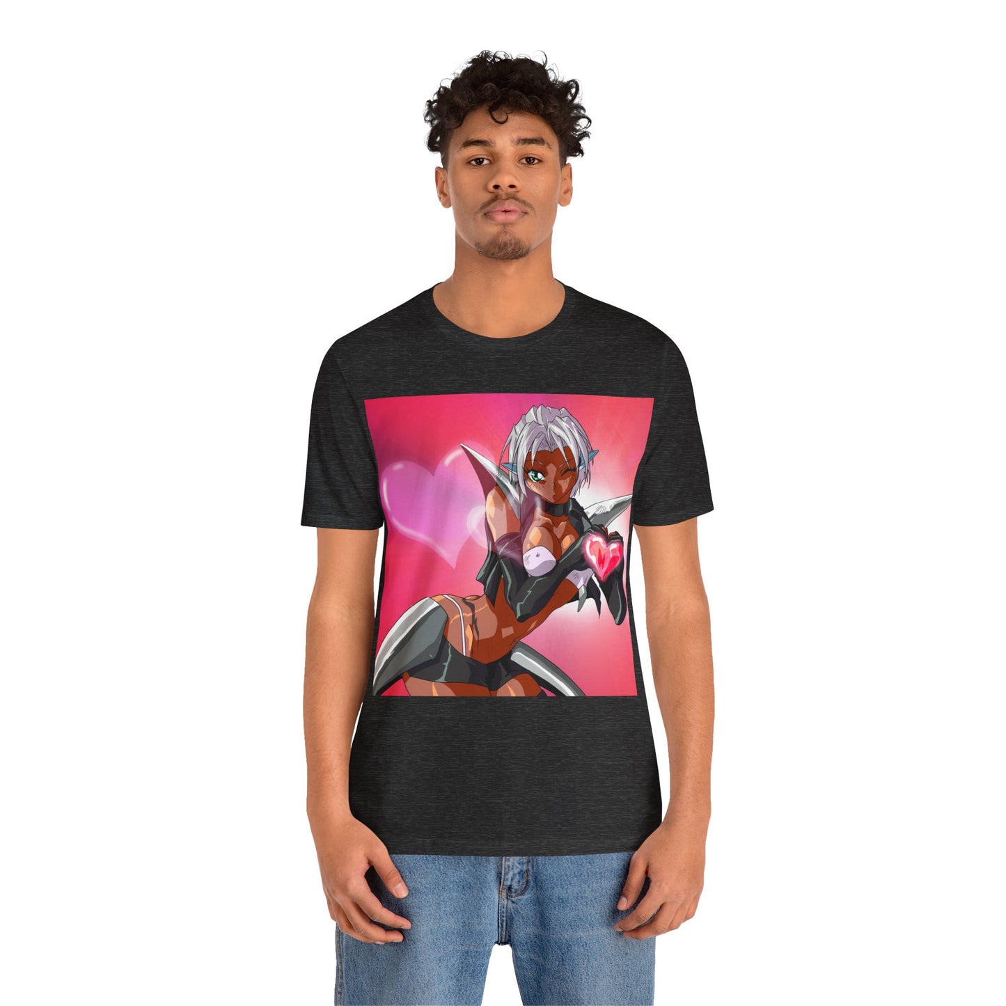 Valentine Misha hearts T-shirt