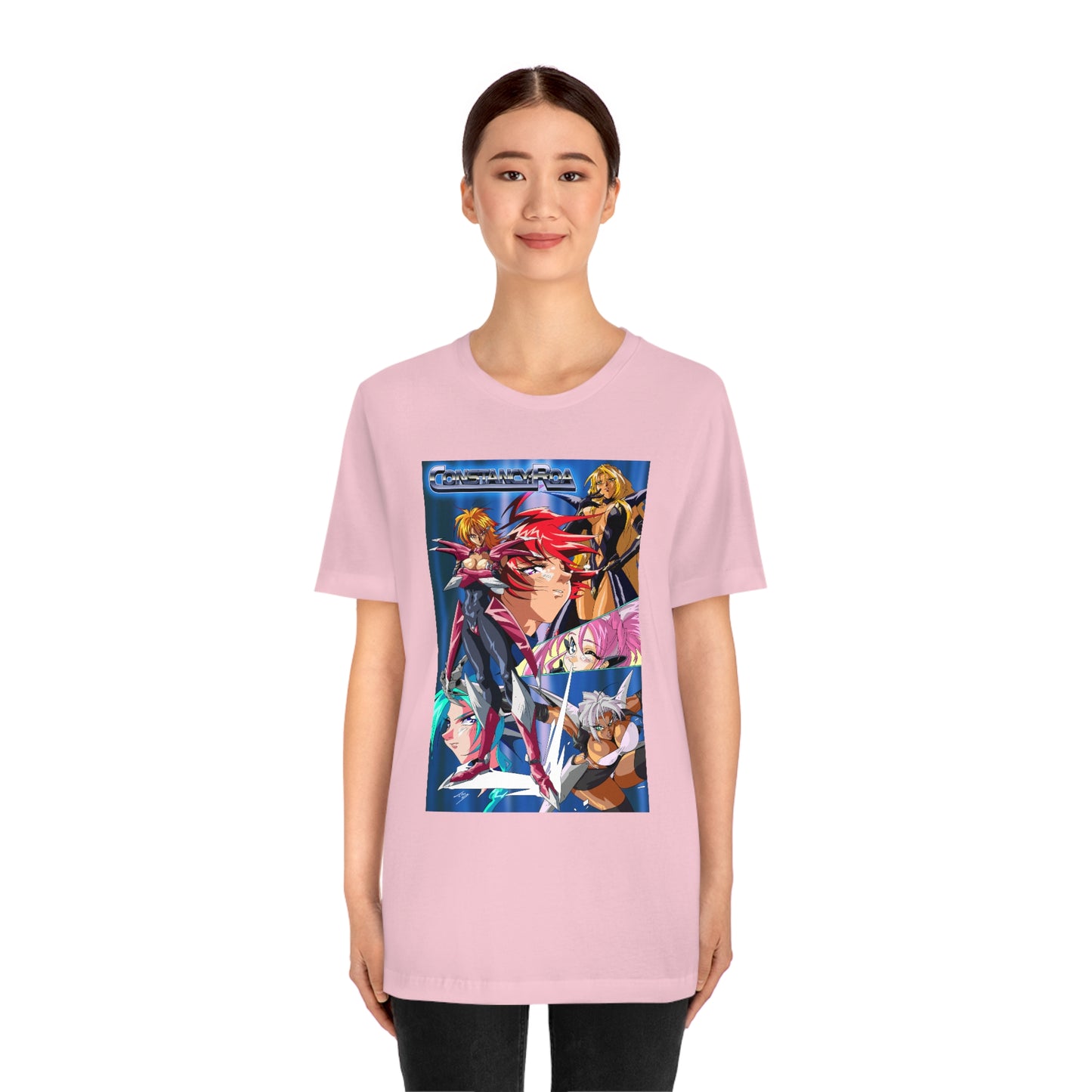 Constancy Roa poster art Unisex Jersey Short Sleeve Tee