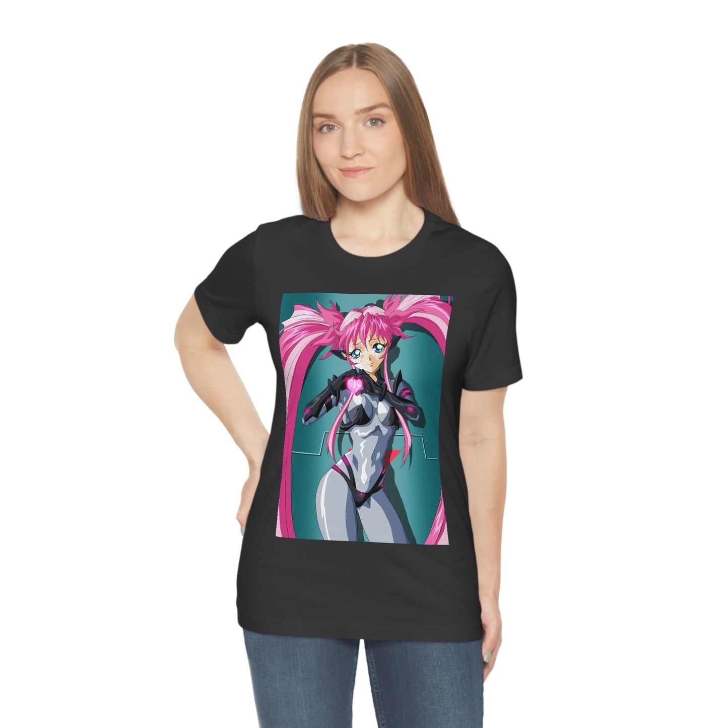 Yuimei hearts you just a little Unisex Jersey Short Sleeve Tee