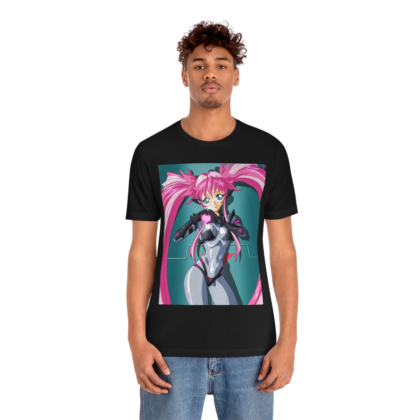 Yuimei hearts you just a little Unisex Jersey Short Sleeve Tee