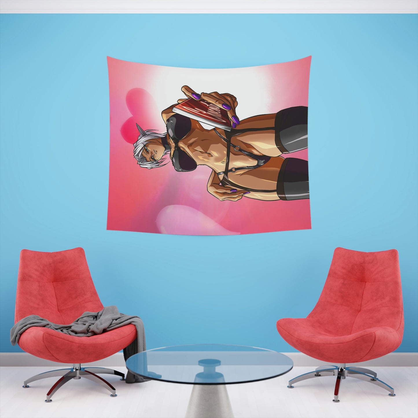 Valentines 2023 Misha sexy Wall Tapestry
