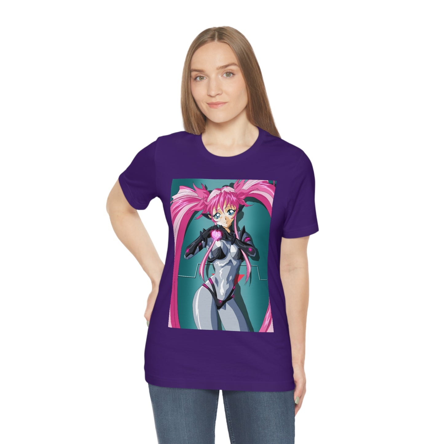 Yuimei hearts you just a little Unisex Jersey Short Sleeve Tee