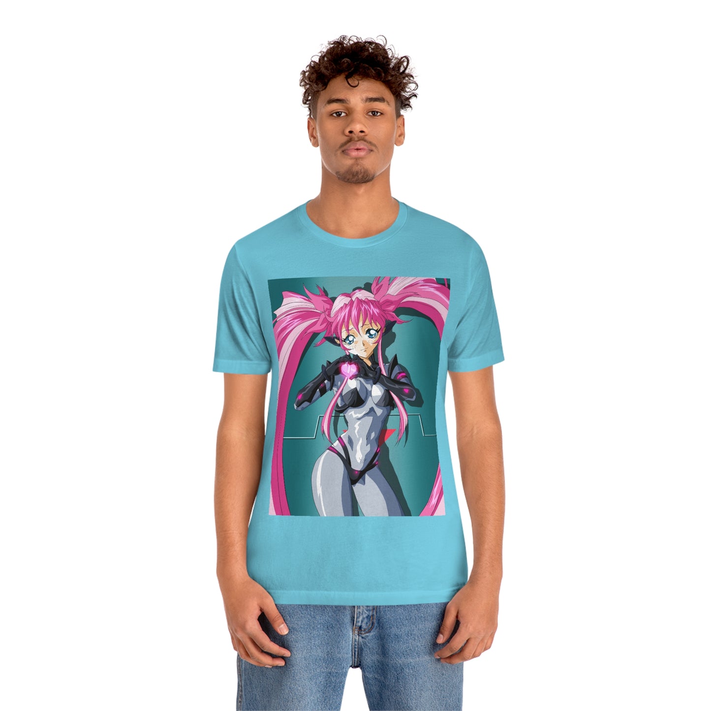 Yuimei hearts you just a little Unisex Jersey Short Sleeve Tee