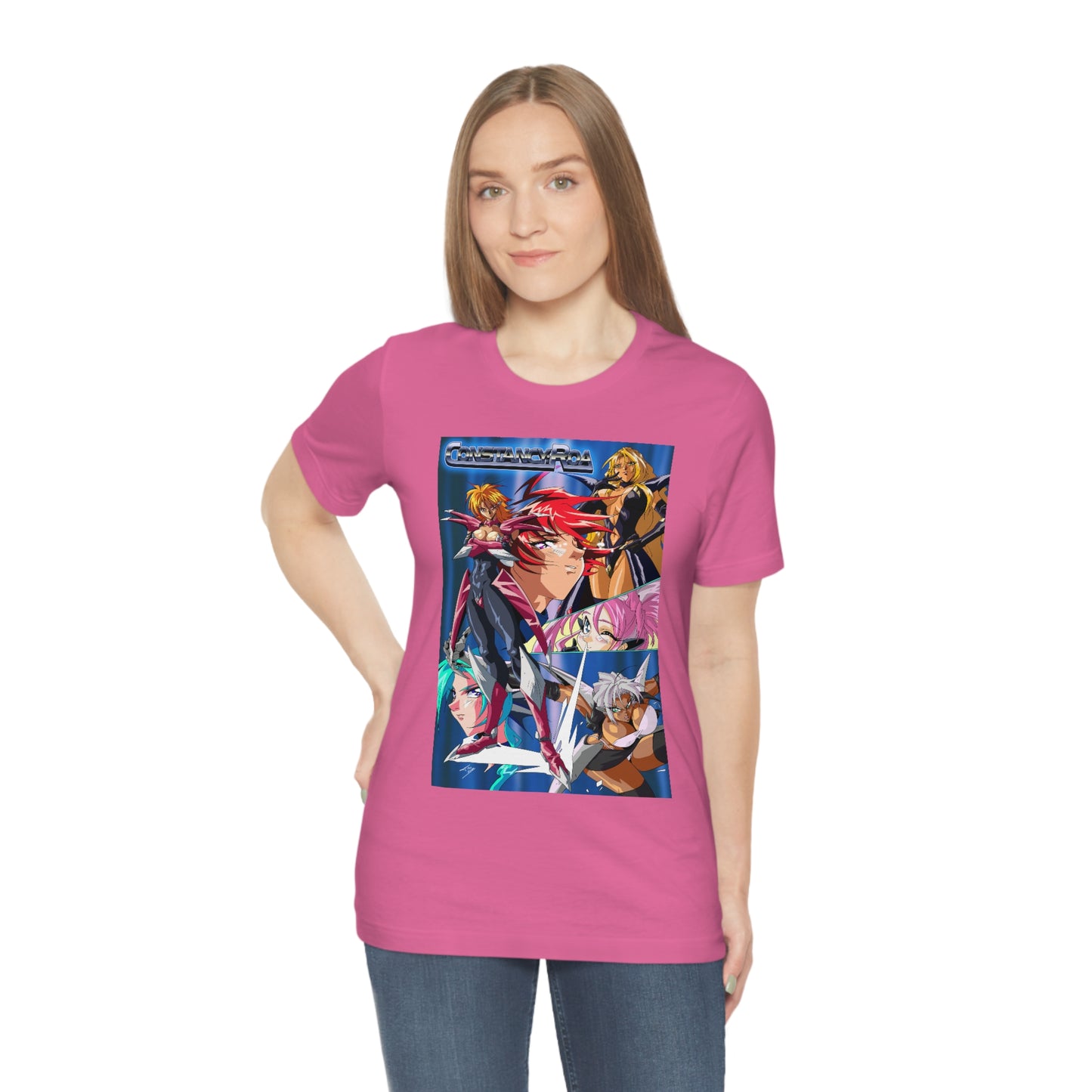 Constancy Roa poster art Unisex Jersey Short Sleeve Tee