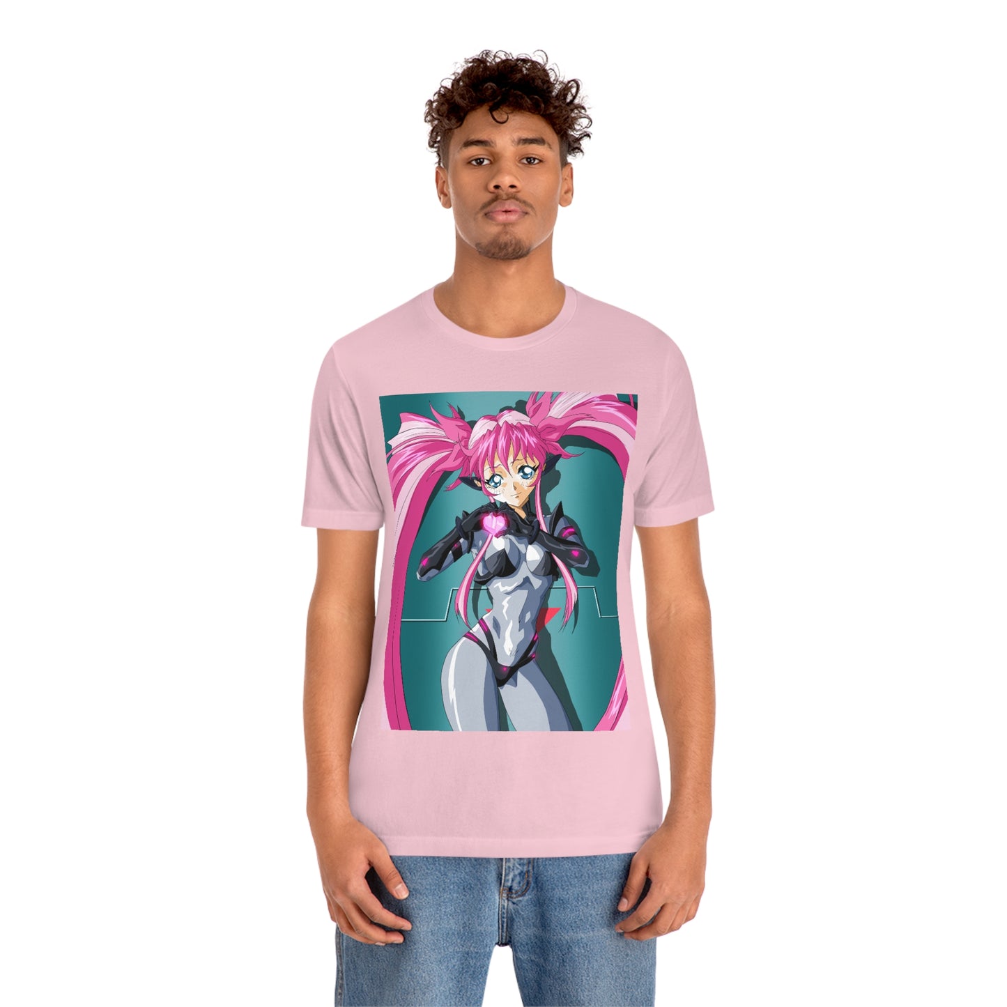 Yuimei hearts you just a little Unisex Jersey Short Sleeve Tee