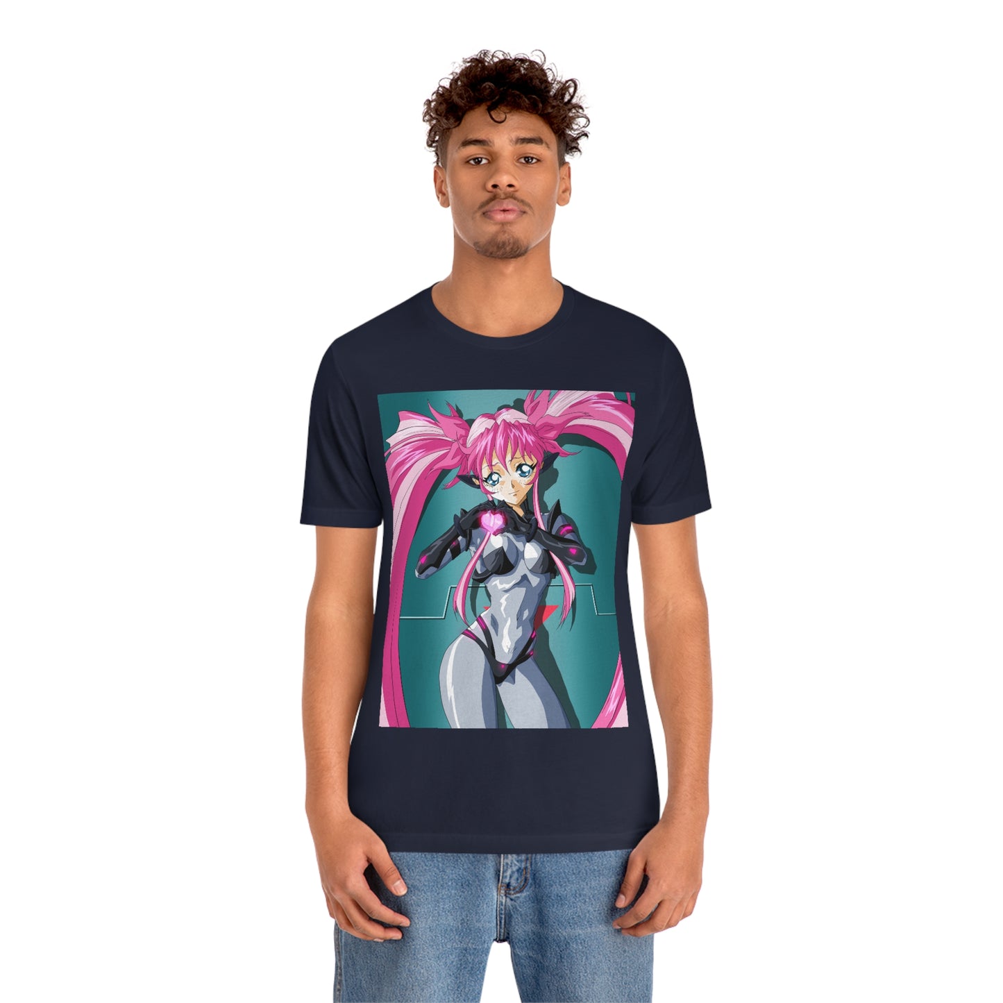 Yuimei hearts you just a little Unisex Jersey Short Sleeve Tee