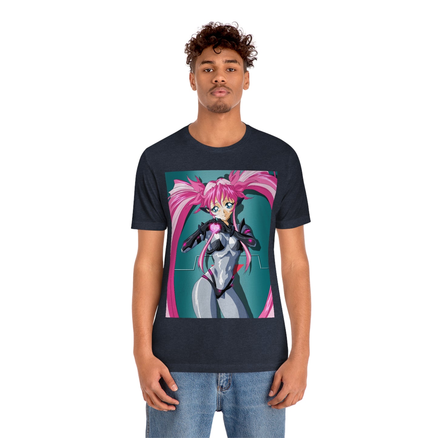Yuimei hearts you just a little Unisex Jersey Short Sleeve Tee