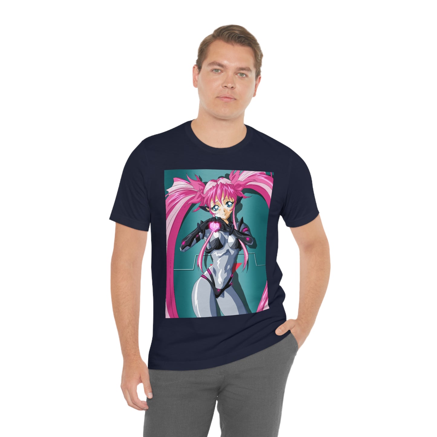 Yuimei hearts you just a little Unisex Jersey Short Sleeve Tee