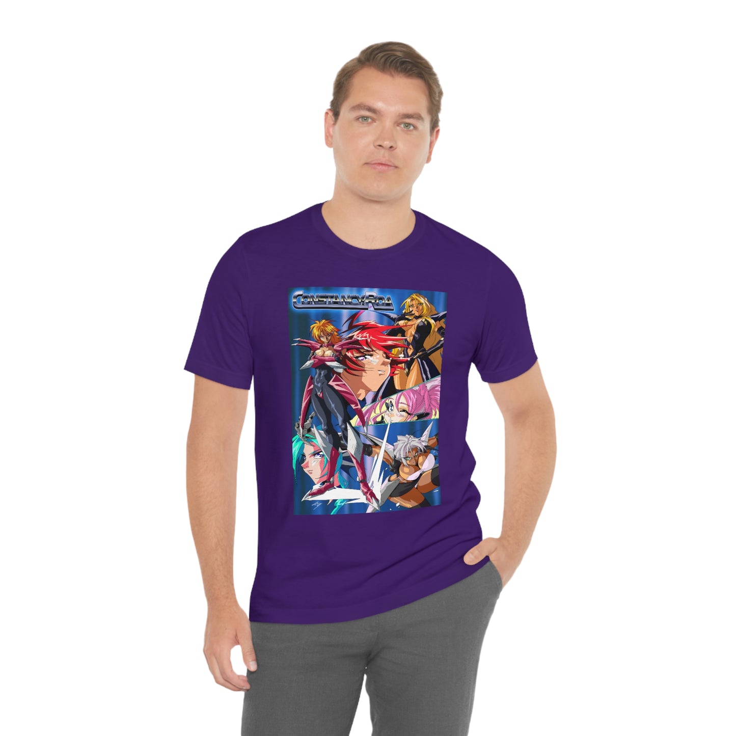 Constancy Roa poster art Unisex Jersey Short Sleeve Tee