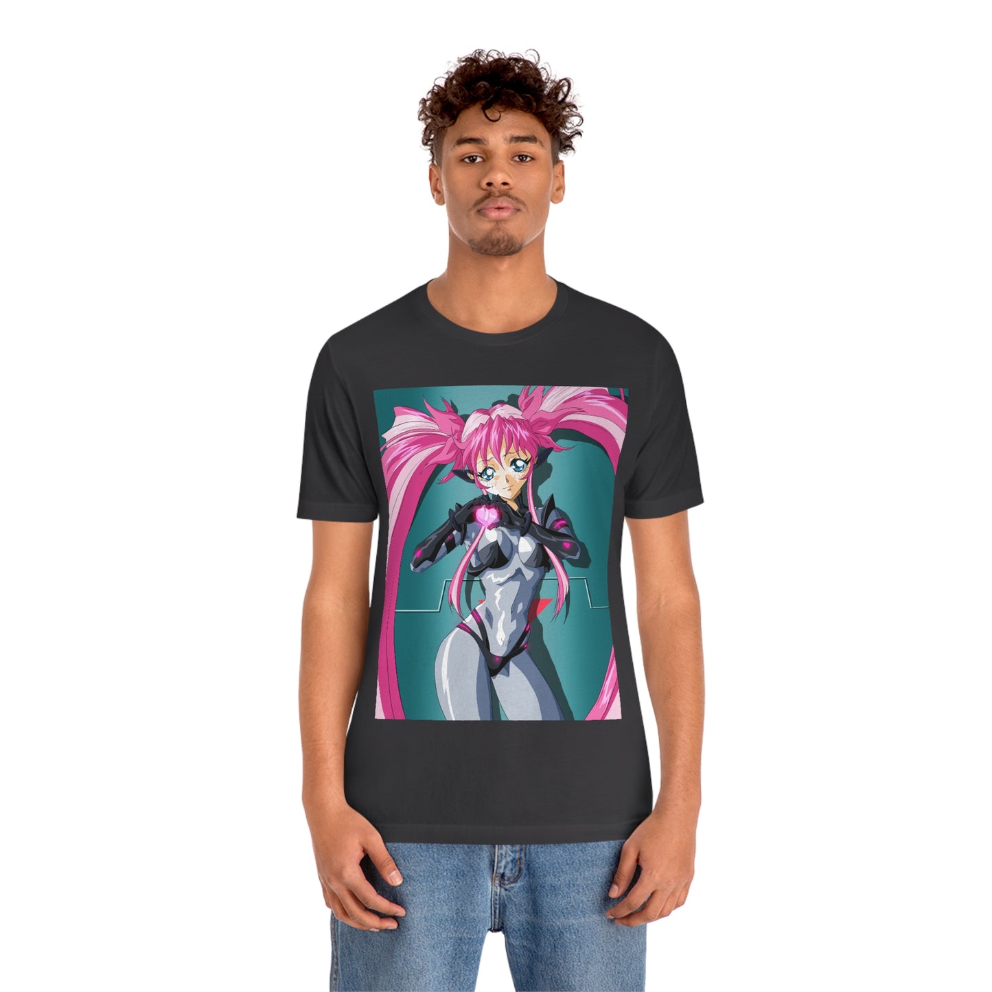 Yuimei hearts you just a little Unisex Jersey Short Sleeve Tee