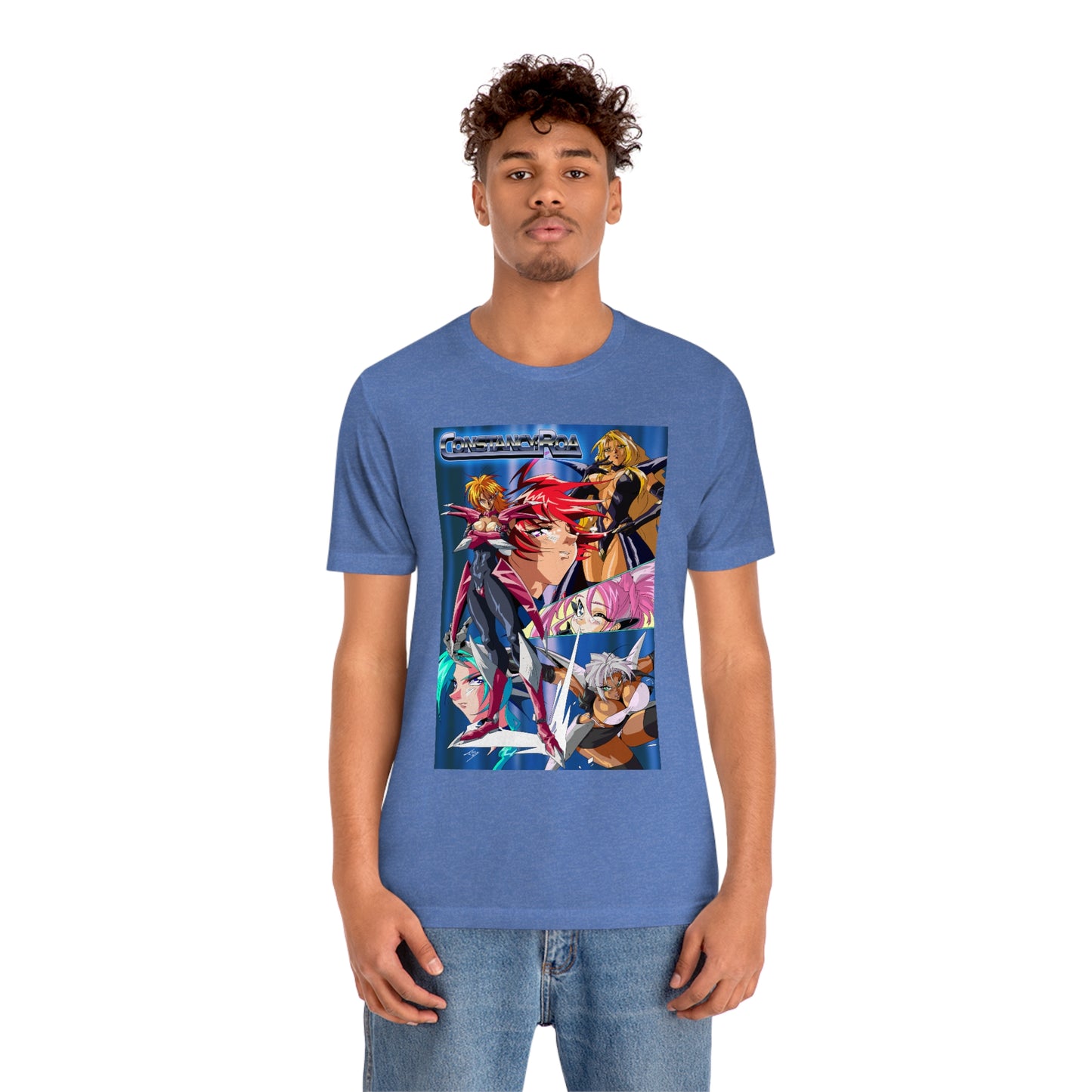 Constancy Roa poster art Unisex Jersey Short Sleeve Tee