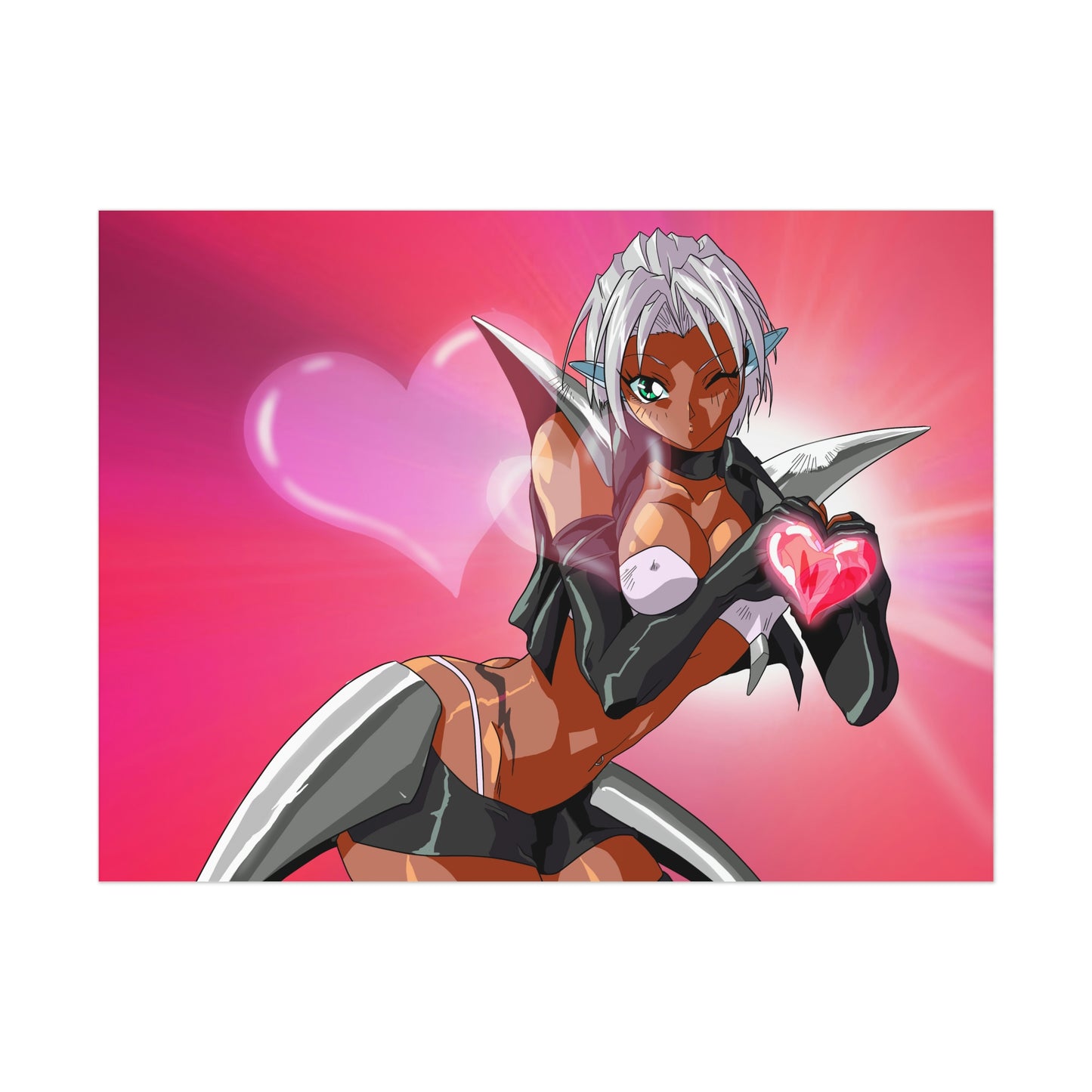 Valentine's Day Misha hearts you Poster
