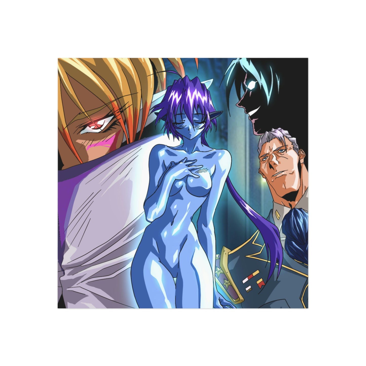 Roa OVA1 Promo artwork Square Magnet