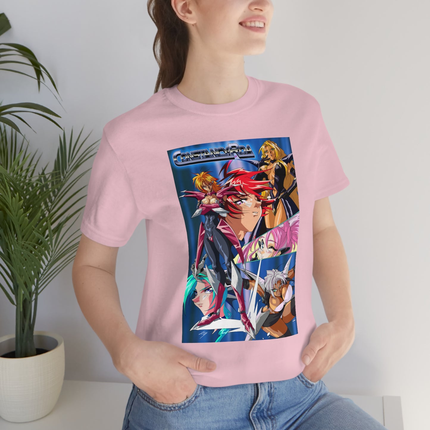 Constancy Roa poster art Unisex Jersey Short Sleeve Tee