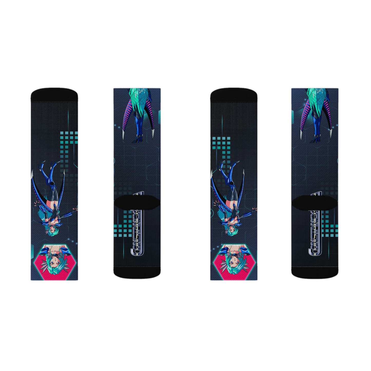 Elegant & Cool Aquarius Socks