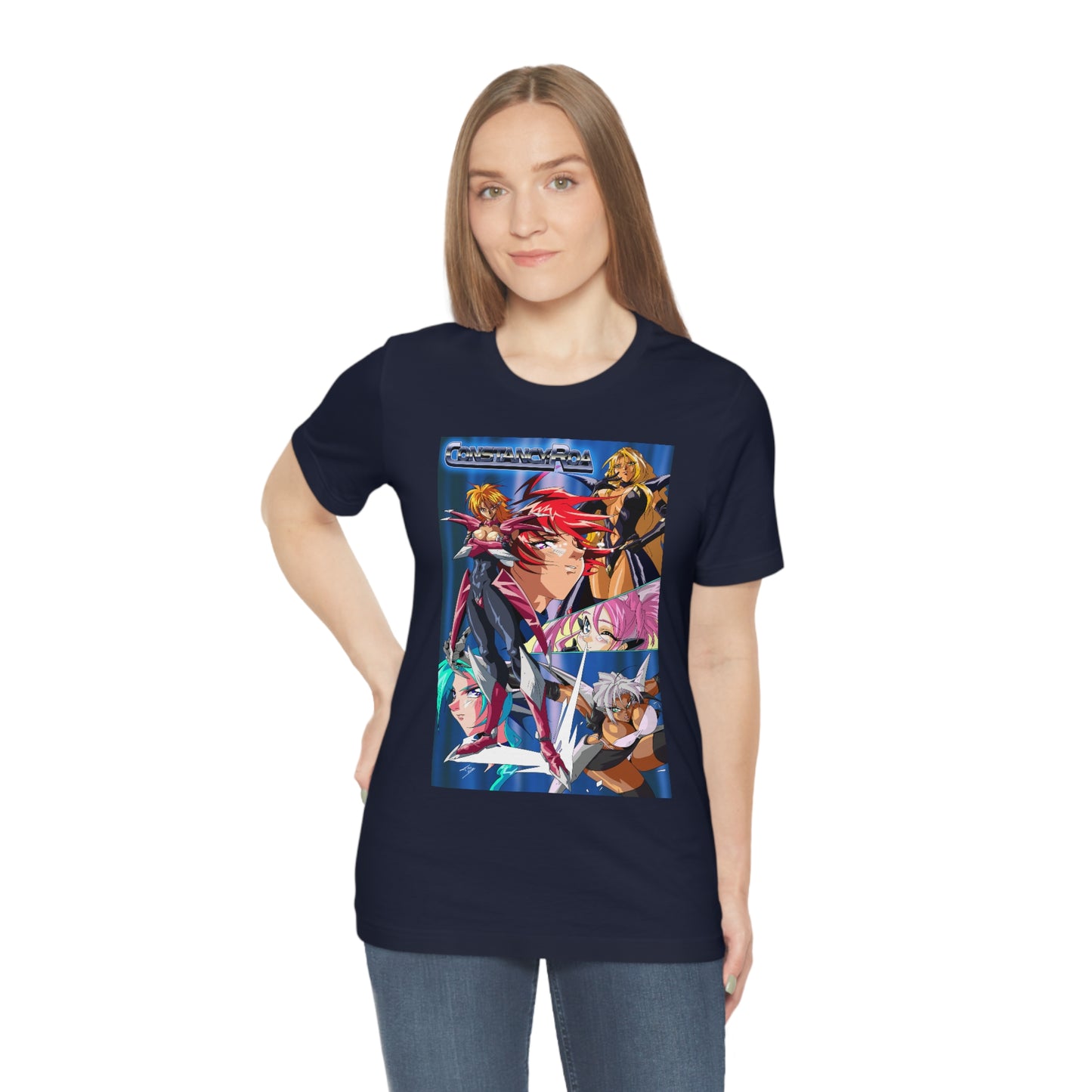 Constancy Roa poster art Unisex Jersey Short Sleeve Tee