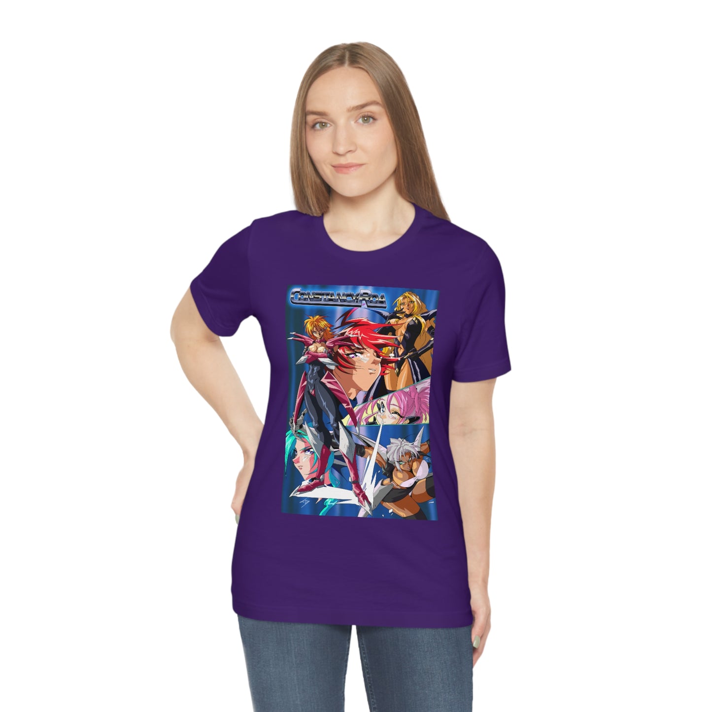 Constancy Roa poster art Unisex Jersey Short Sleeve Tee