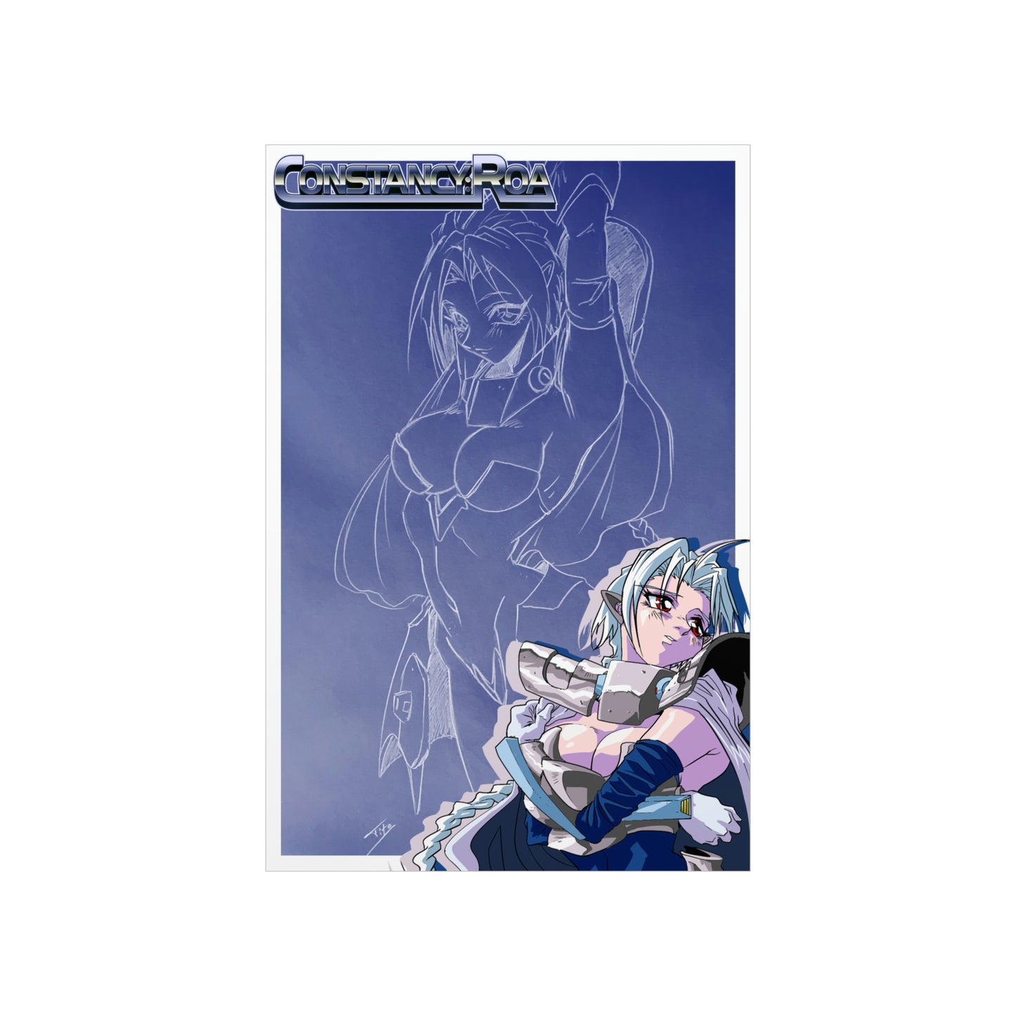 Adama artwork Premium Matte Vertical Poster