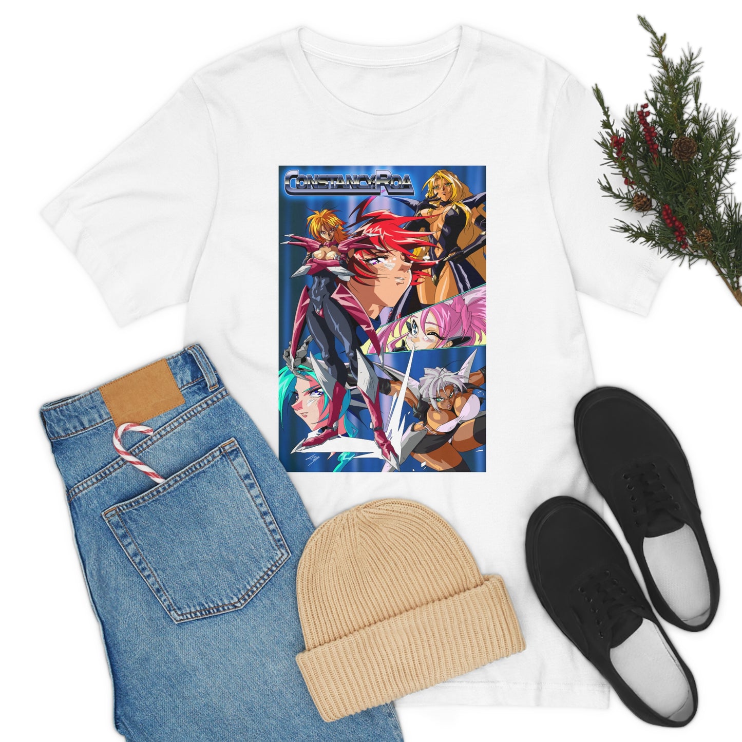 Constancy Roa poster art Unisex Jersey Short Sleeve Tee