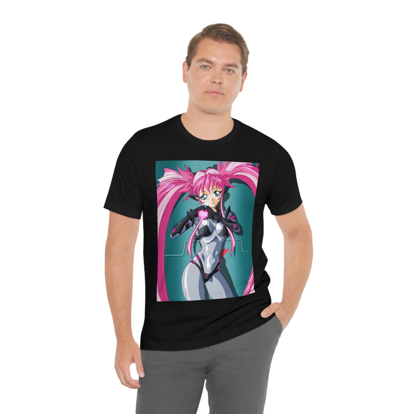 Yuimei hearts you just a little Unisex Jersey Short Sleeve Tee