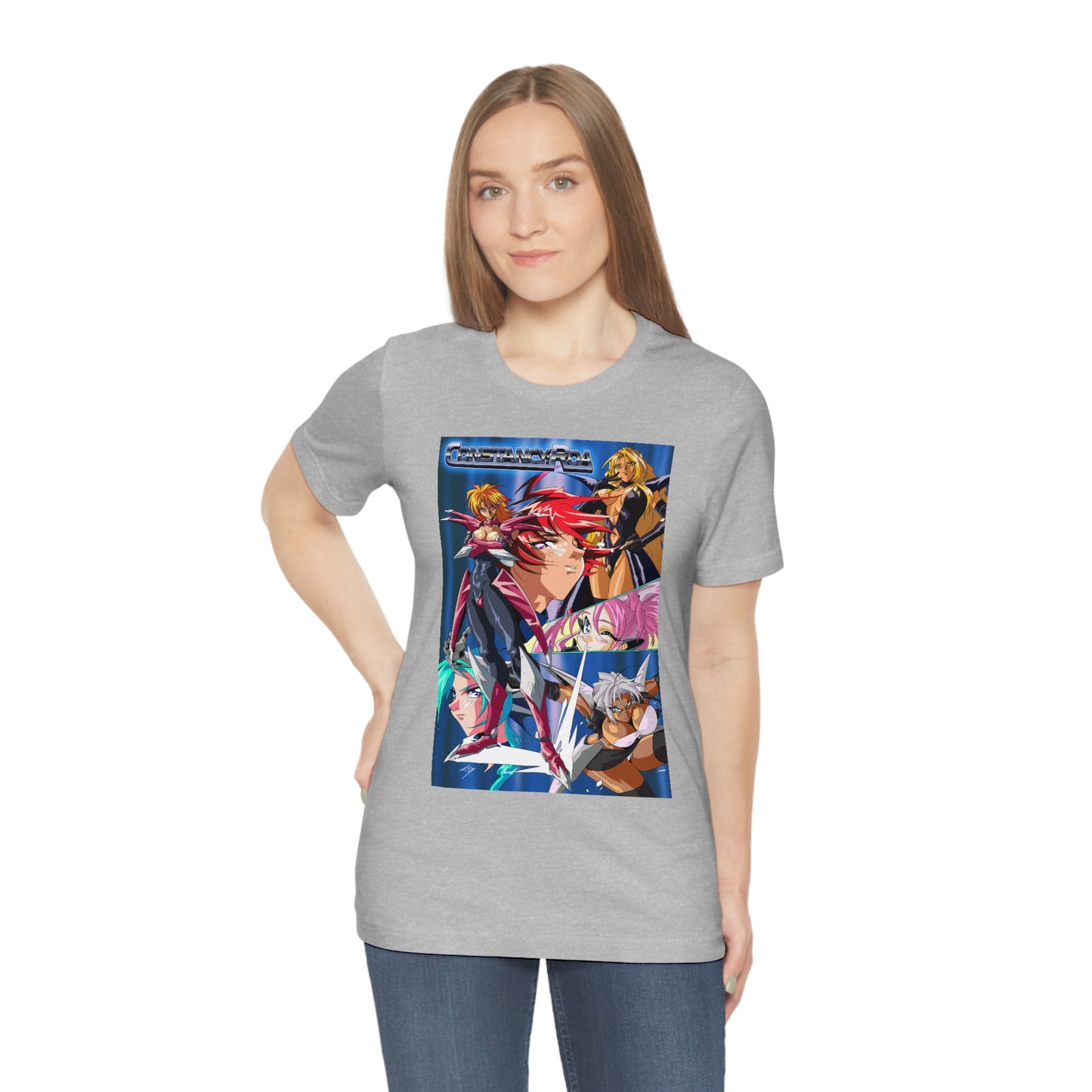 Constancy Roa poster art Unisex Jersey Short Sleeve Tee