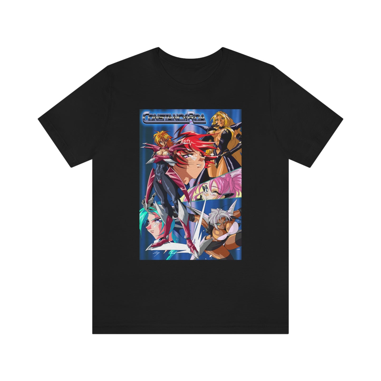 Constancy Roa poster art Unisex Jersey Short Sleeve Tee