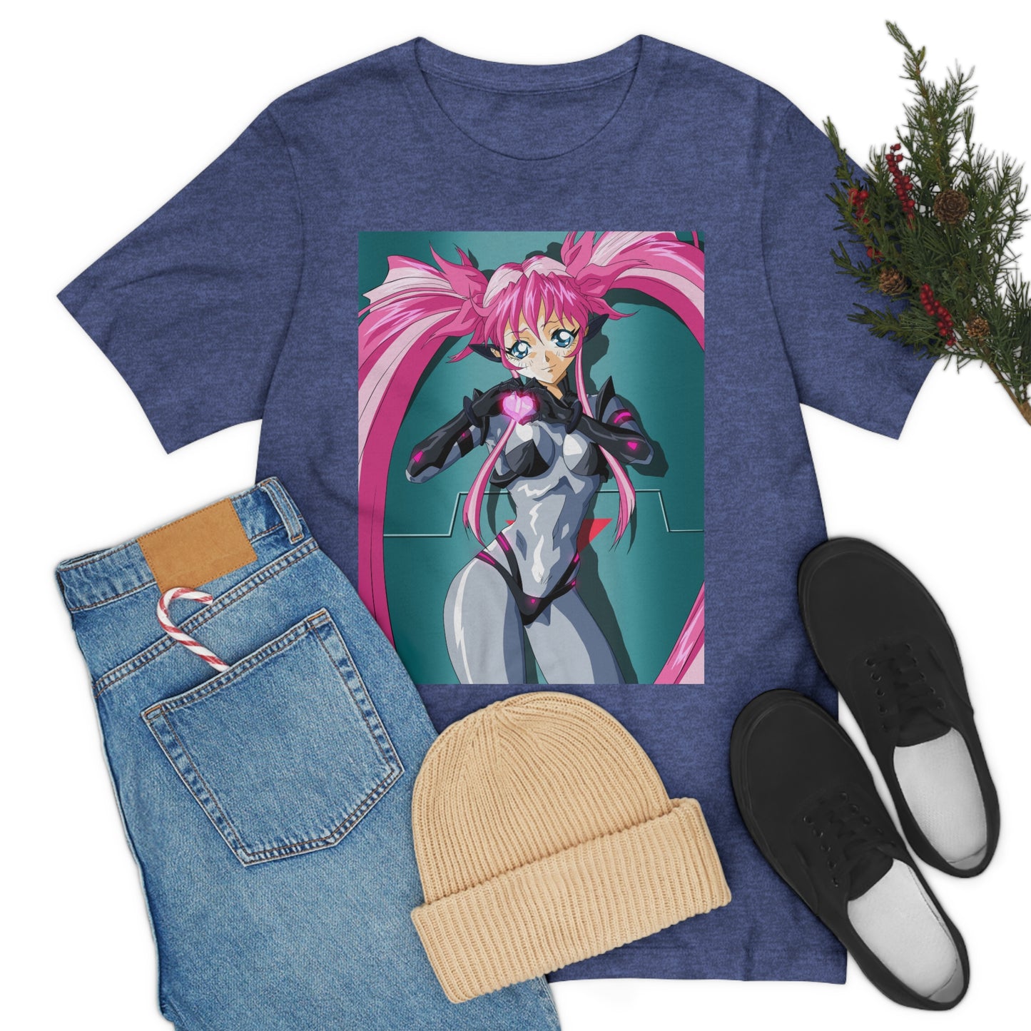 Yuimei hearts you just a little Unisex Jersey Short Sleeve Tee