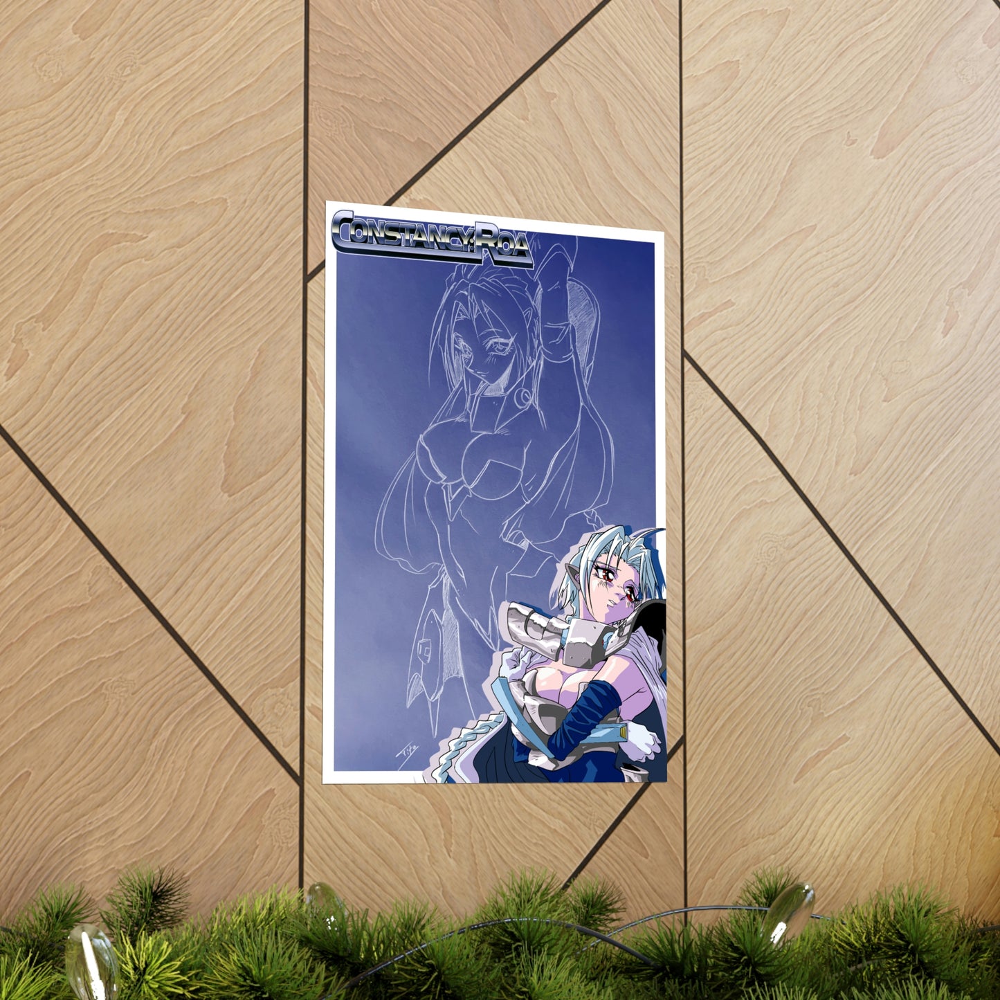 Adama artwork Premium Matte Vertical Poster