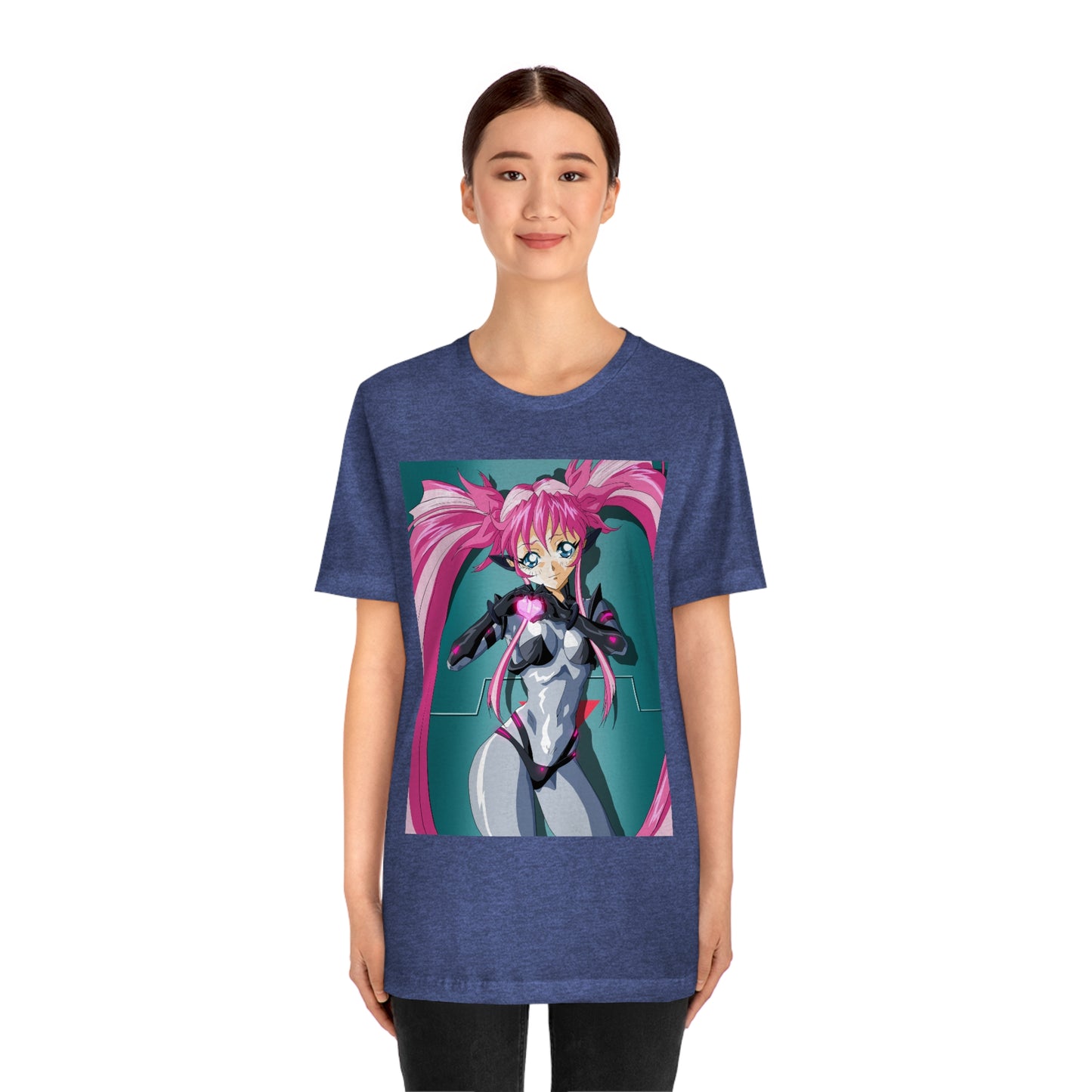 Yuimei hearts you just a little Unisex Jersey Short Sleeve Tee