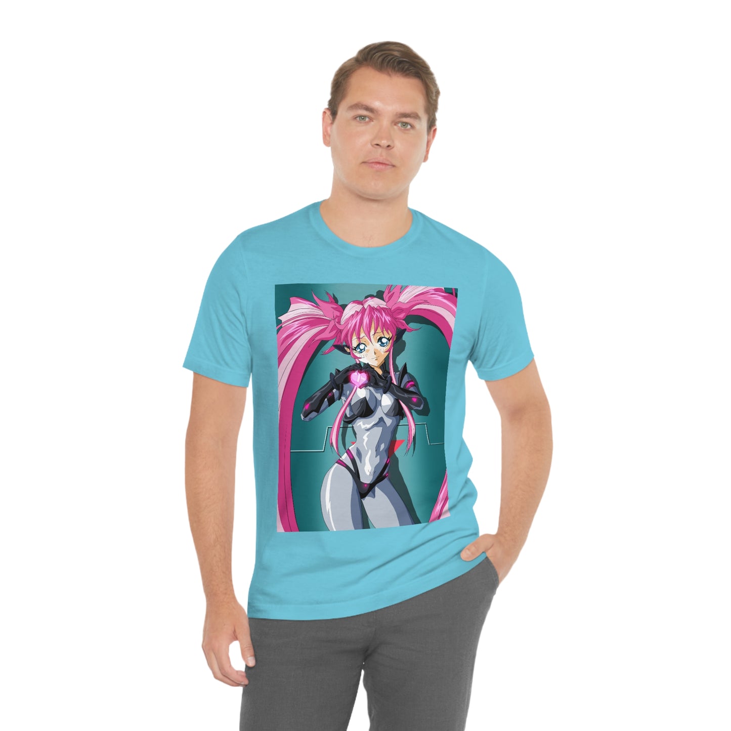 Yuimei hearts you just a little Unisex Jersey Short Sleeve Tee