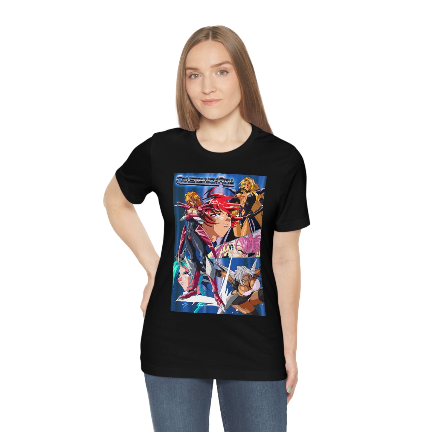 Constancy Roa poster art Unisex Jersey Short Sleeve Tee