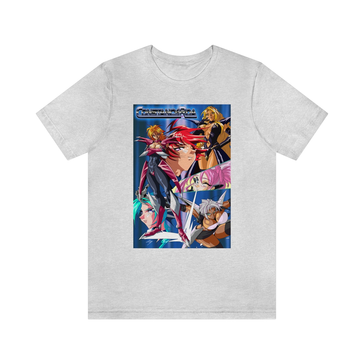 Constancy Roa poster art Unisex Jersey Short Sleeve Tee