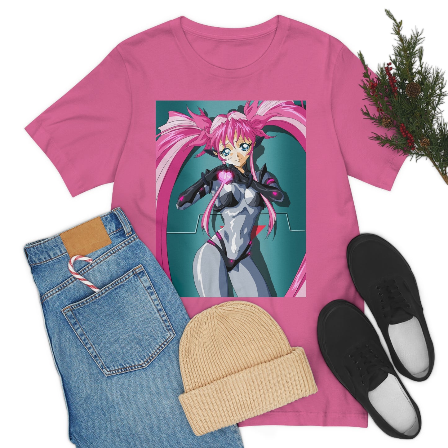 Yuimei hearts you just a little Unisex Jersey Short Sleeve Tee