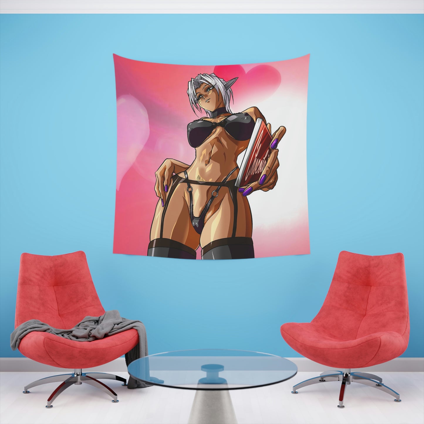Valentines 2023 Misha sexy Wall Tapestry